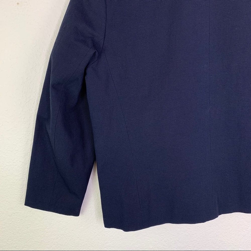 Boden Marina Jacket Blazer in Navy Sz 12R - Picture 4 of 10